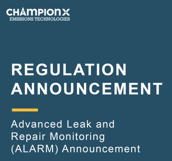Advanced Leak and Repair Monitoring (ALARM) Announcement